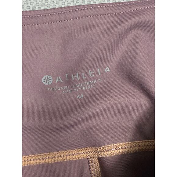 Athleta Mauve High Rise Leggings Size Medium 25” Inseam - Picture 6 of 7